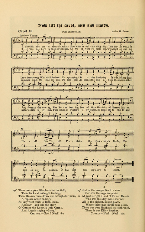 Carols Old and Carols New: for use at Christmas and other seasons of the Christian year page 18