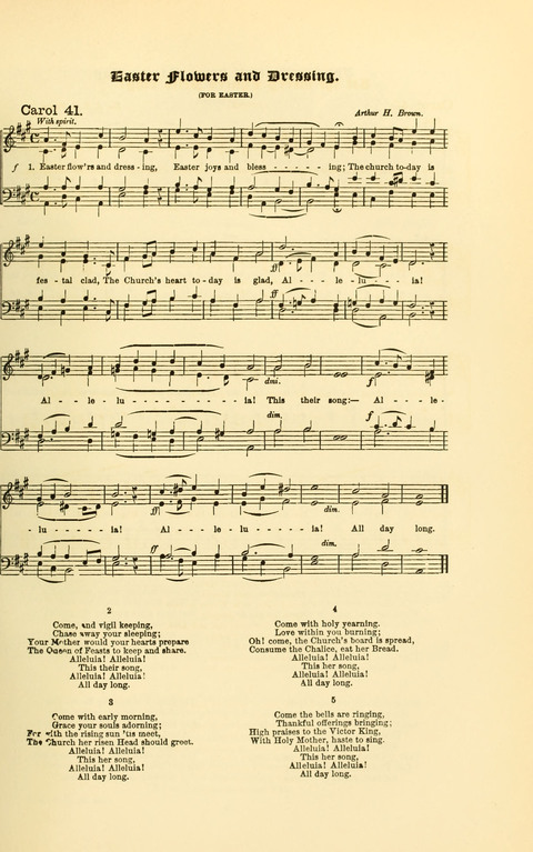 Carols Old and Carols New: for use at Christmas and other seasons of the Christian year page 41