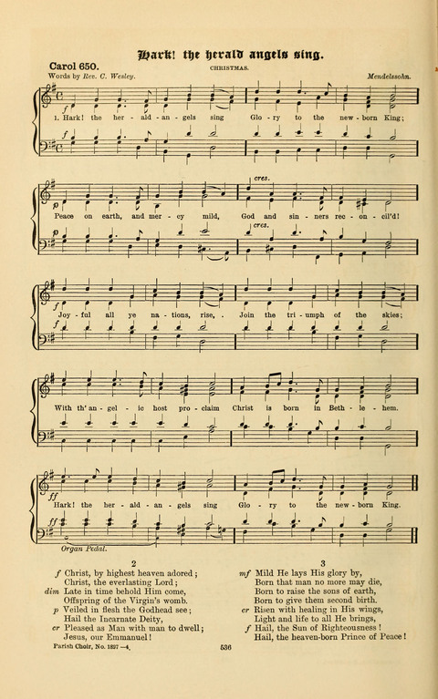 Carols Old and Carols New: for use at Christmas and other seasons of the Christian year page 544