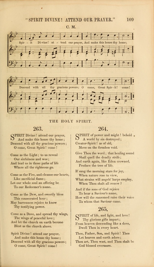 Church Pastorals, hymns and tunes for public and social worship page 109