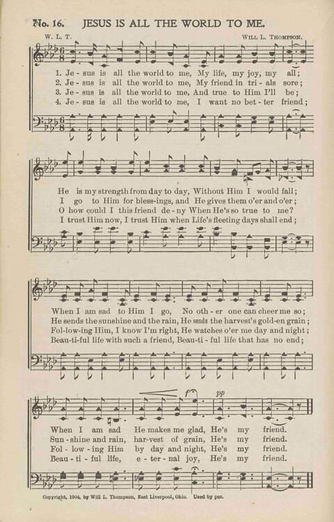 Crowning Praises: for Sunday-schools, revivals, conventions and all religious work and worship page 18