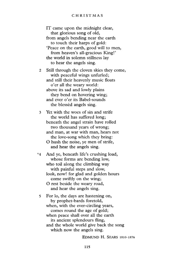 Common Praise: A new edition of Hymns Ancient and Modern page 115