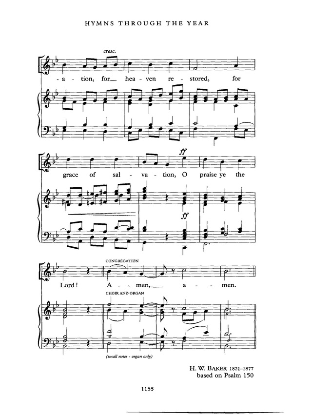 Common Praise: A new edition of Hymns Ancient and Modern page 1156