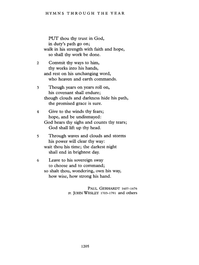 Common Praise: A new edition of Hymns Ancient and Modern page 1206
