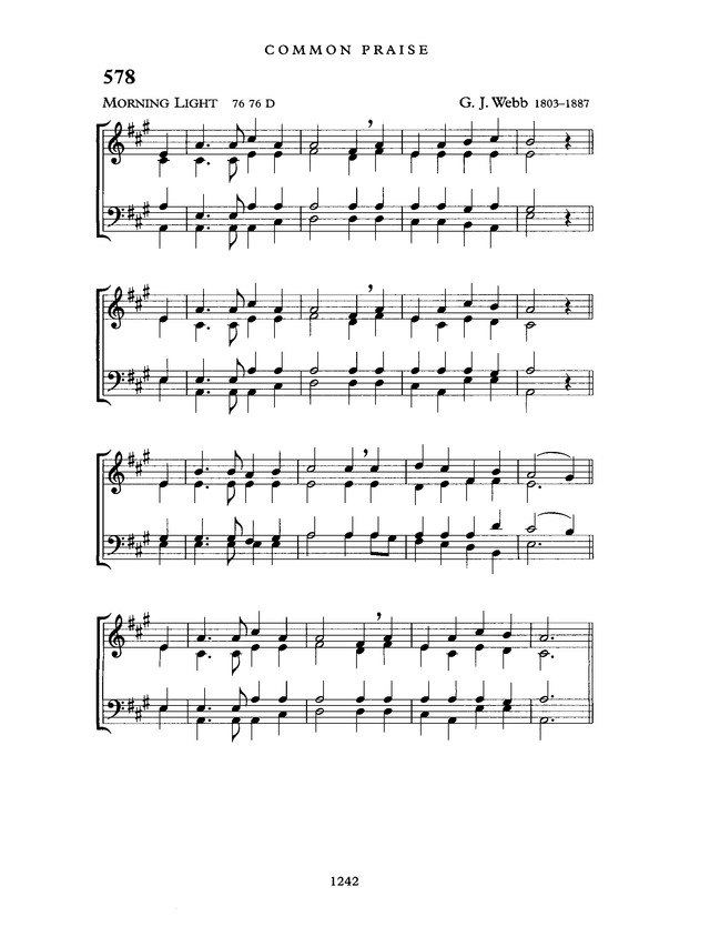 Common Praise: A new edition of Hymns Ancient and Modern page 1243