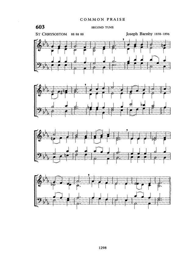Common Praise: A new edition of Hymns Ancient and Modern page 1299