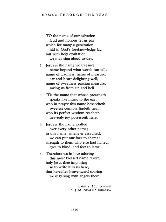 Common Praise: A new edition of Hymns Ancient and Modern page 1316