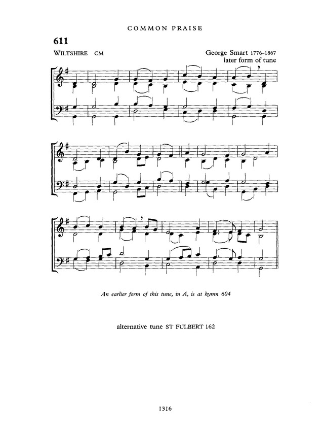 Common Praise: A new edition of Hymns Ancient and Modern page 1317