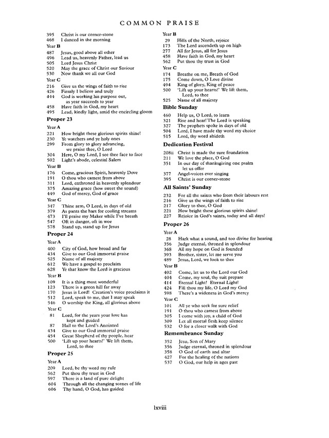 Common Praise: A new edition of Hymns Ancient and Modern page 1403