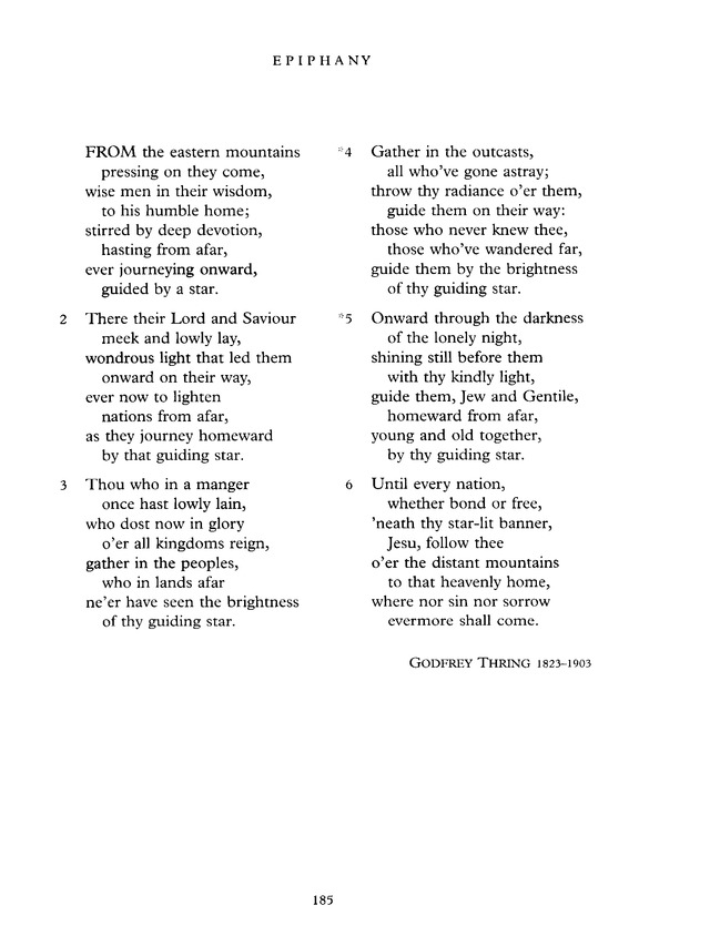 Common Praise: A new edition of Hymns Ancient and Modern page 185