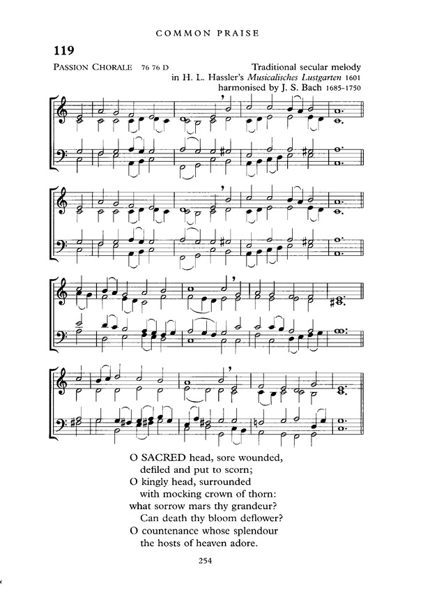 Common Praise: A new edition of Hymns Ancient and Modern page 254
