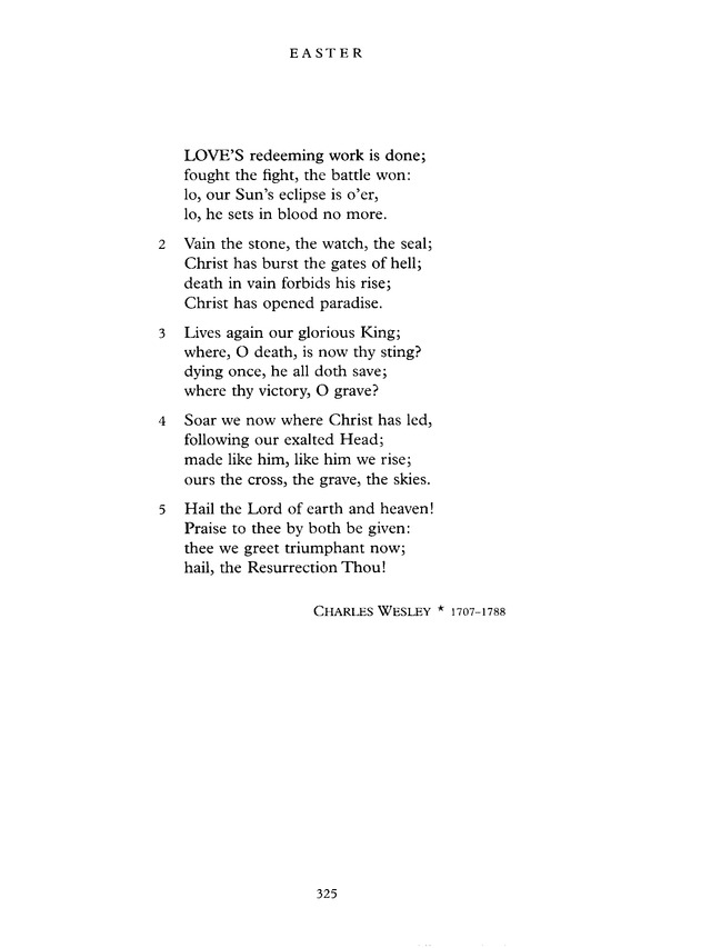 Common Praise: A new edition of Hymns Ancient and Modern page 325