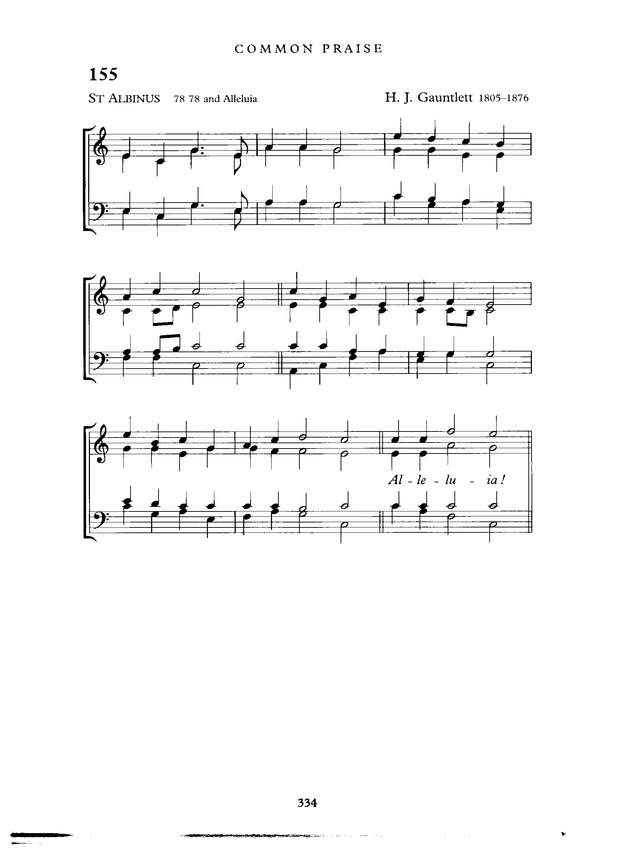 Common Praise: A new edition of Hymns Ancient and Modern page 334