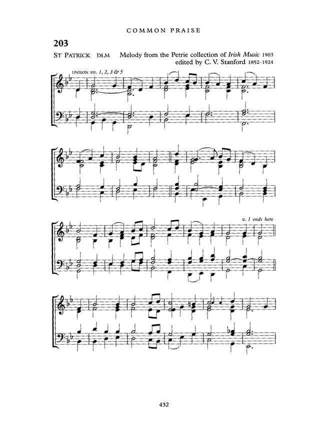 Common Praise: A new edition of Hymns Ancient and Modern page 433