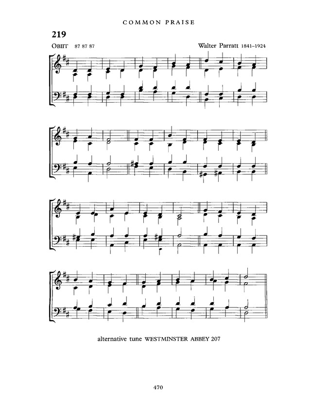 Common Praise: A new edition of Hymns Ancient and Modern page 471