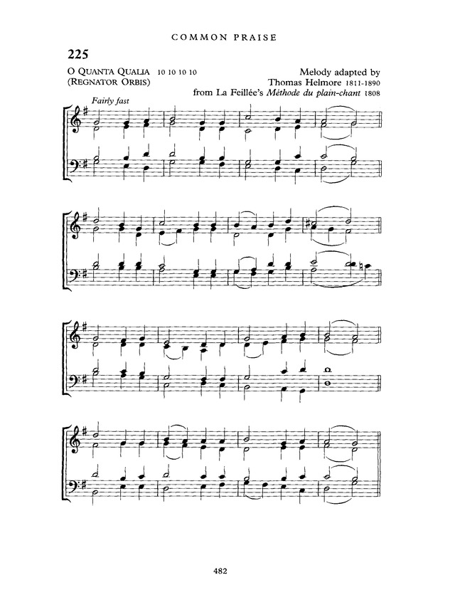 Common Praise: A new edition of Hymns Ancient and Modern page 483