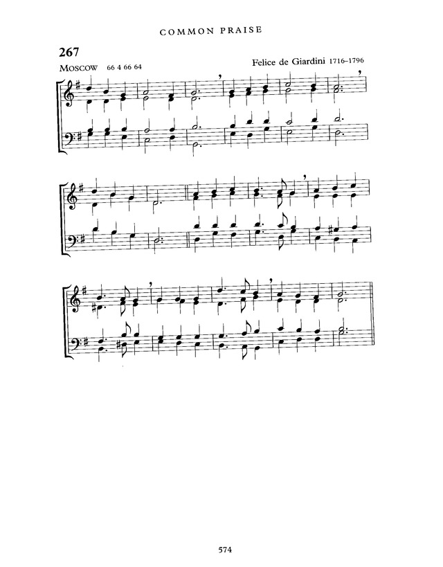 Common Praise: A new edition of Hymns Ancient and Modern page 575