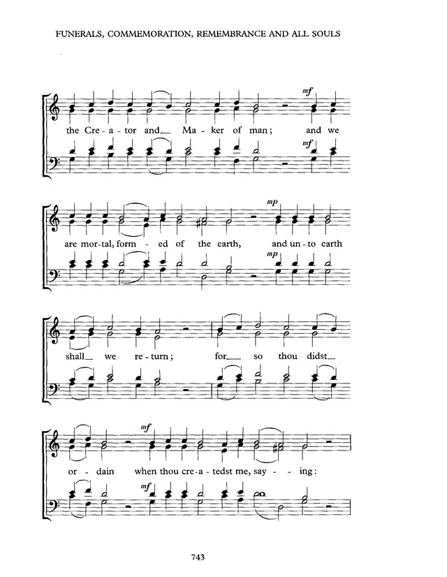Common Praise: A new edition of Hymns Ancient and Modern page 744