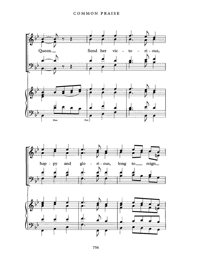 Common Praise: A new edition of Hymns Ancient and Modern page 757