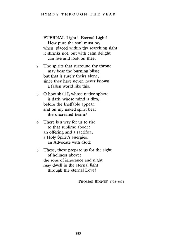 Common Praise: A new edition of Hymns Ancient and Modern page 884