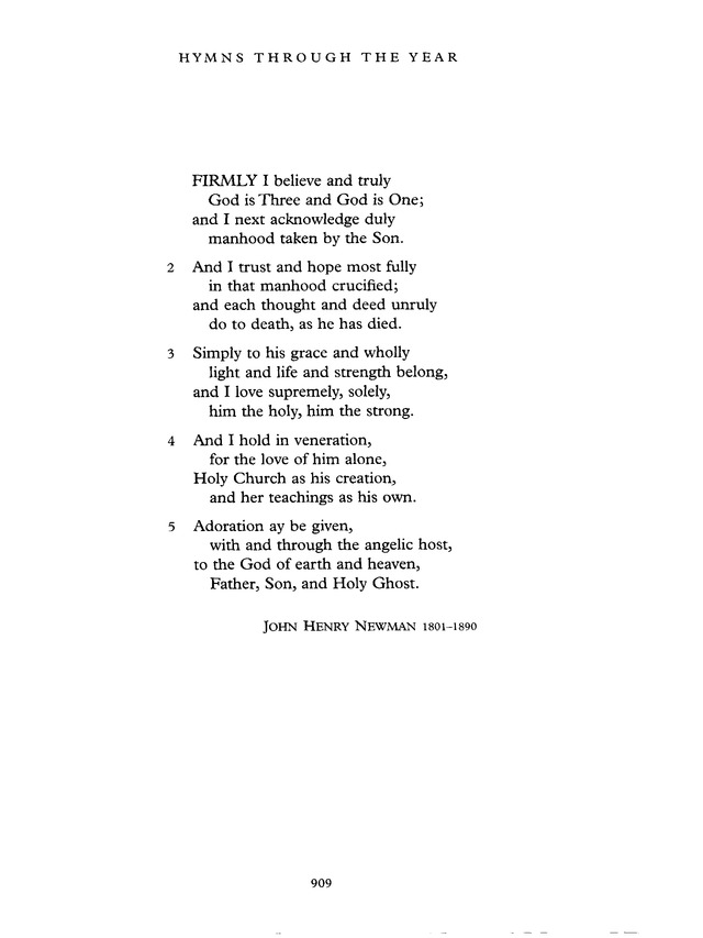 Common Praise: A new edition of Hymns Ancient and Modern page 910
