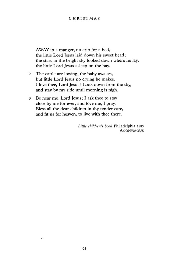 Common Praise: A new edition of Hymns Ancient and Modern page 93