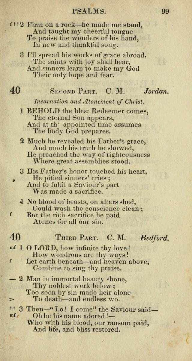 Church Psalmody: a Collection of Psalms and Hymns adapted to public worship page 102