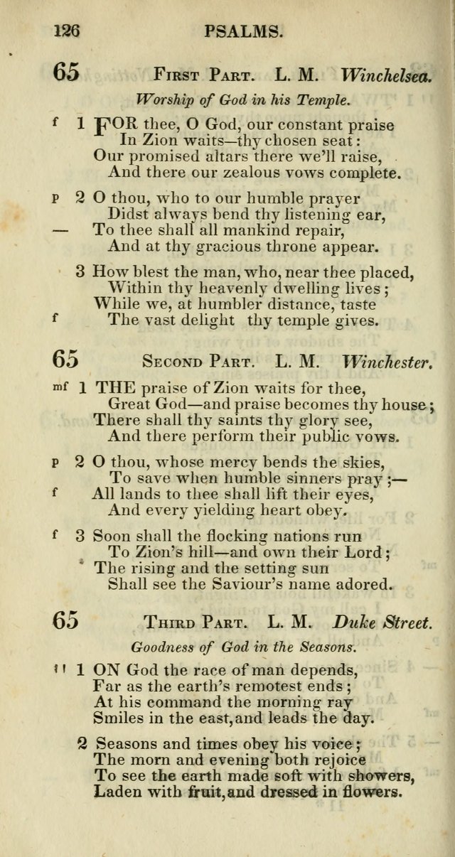 Church Psalmody: a Collection of Psalms and Hymns adapted to public worship page 129