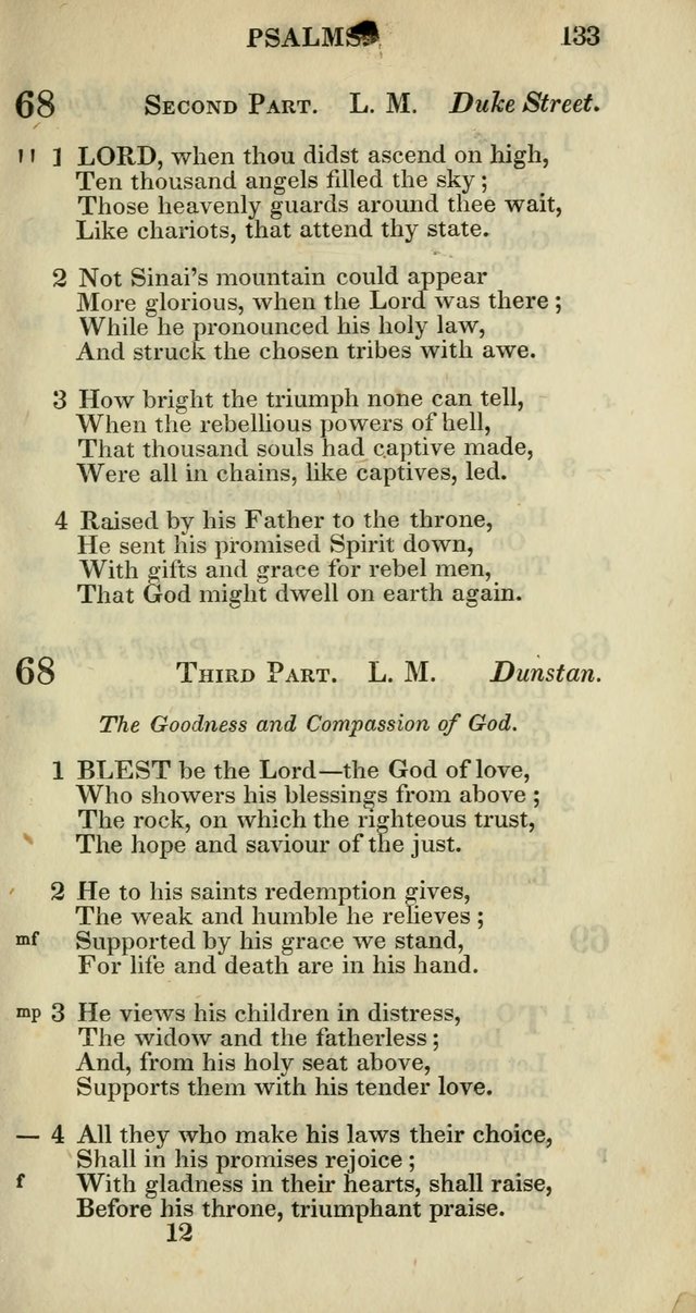 Church Psalmody: a Collection of Psalms and Hymns adapted to public worship page 136