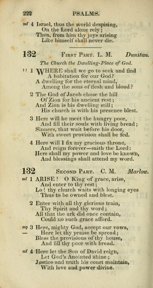 Church Psalmody: a Collection of Psalms and Hymns adapted to public worship page 225