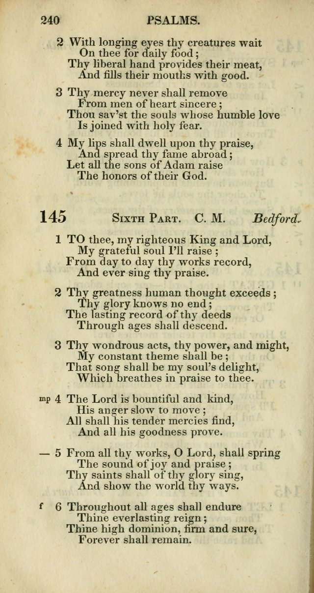 Church Psalmody: a Collection of Psalms and Hymns adapted to public worship page 243