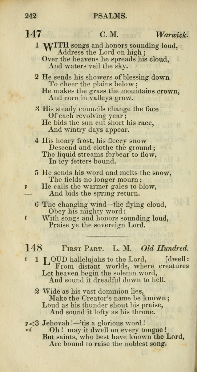 Church Psalmody: a Collection of Psalms and Hymns adapted to public worship page 245