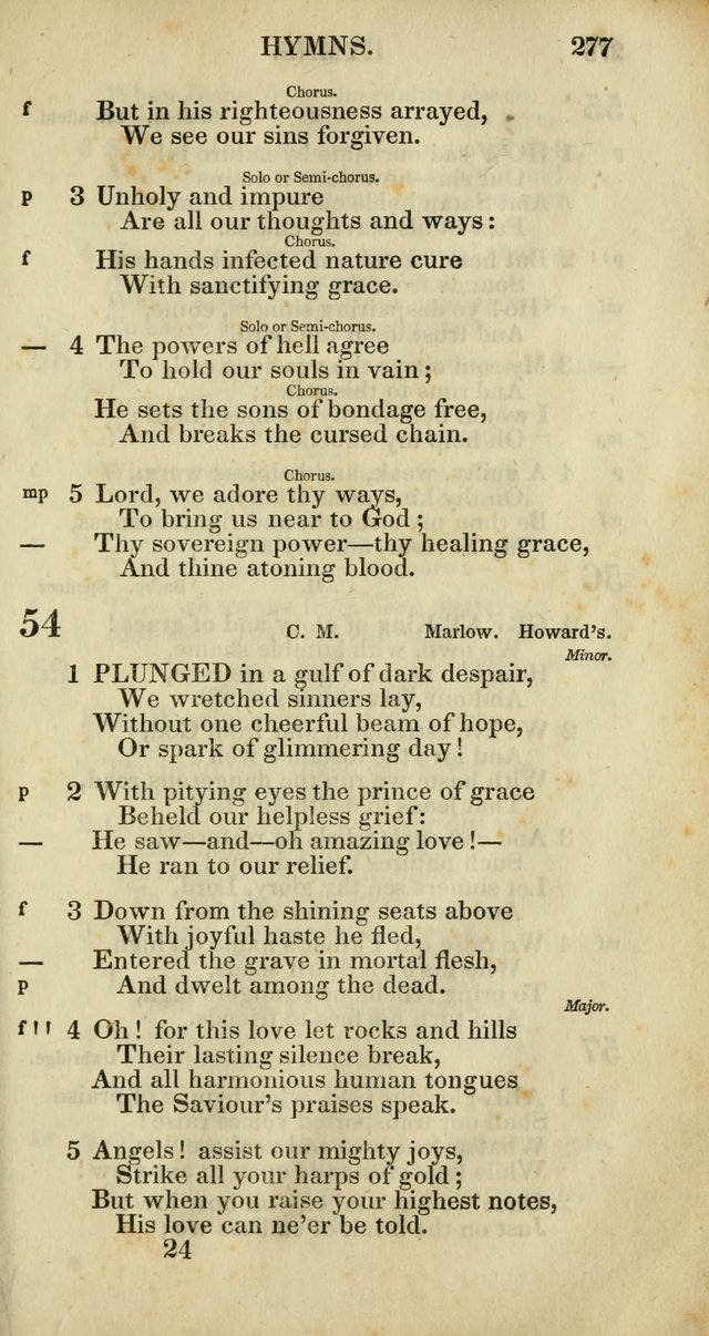Church Psalmody: a Collection of Psalms and Hymns adapted to public worship page 280