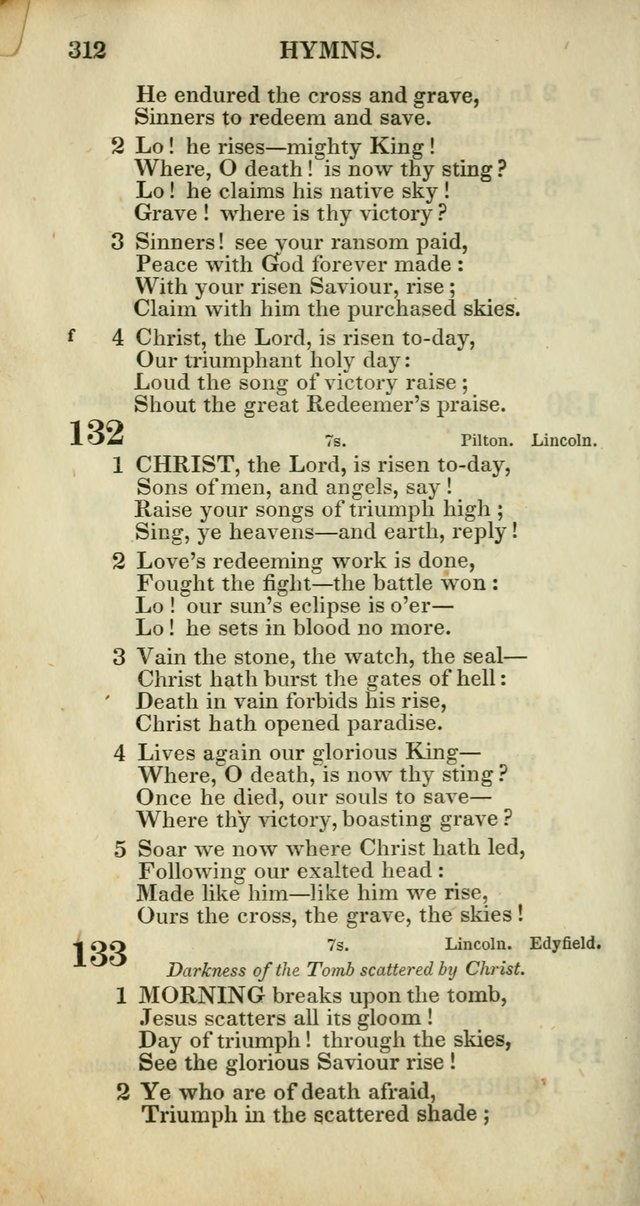 Church Psalmody: a Collection of Psalms and Hymns adapted to public worship page 315