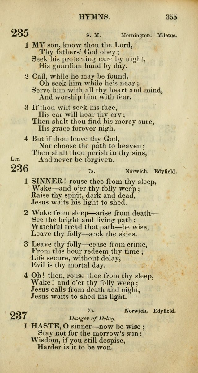 Church Psalmody: a Collection of Psalms and Hymns adapted to public worship page 358