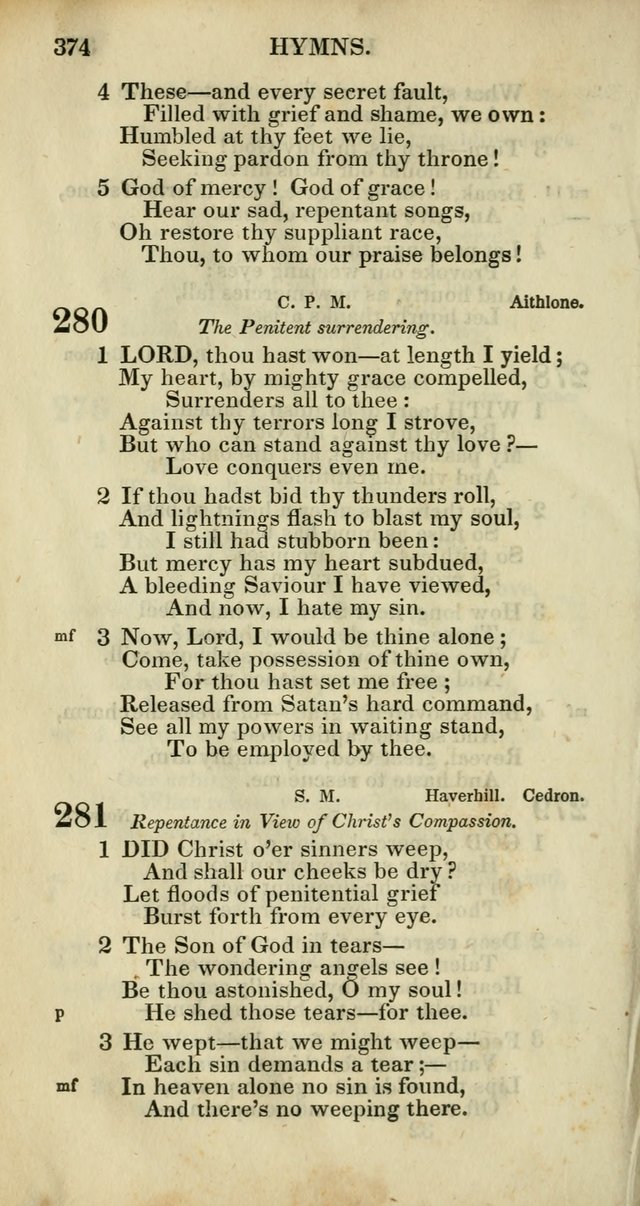 Church Psalmody: a Collection of Psalms and Hymns adapted to public worship page 377