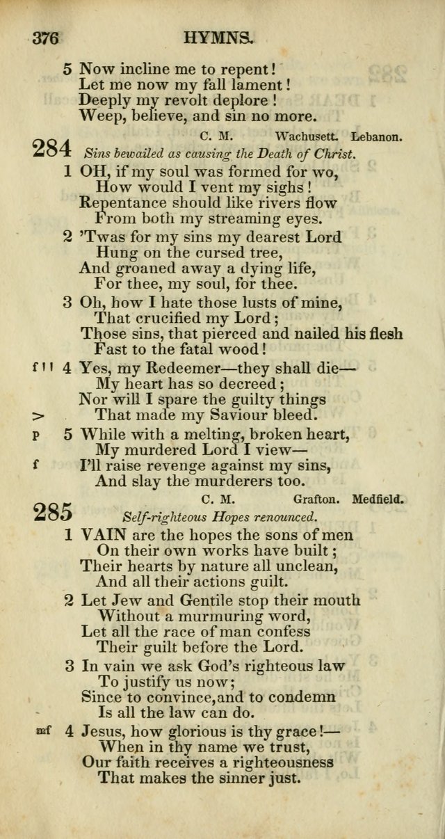 Church Psalmody: a Collection of Psalms and Hymns adapted to public worship page 379