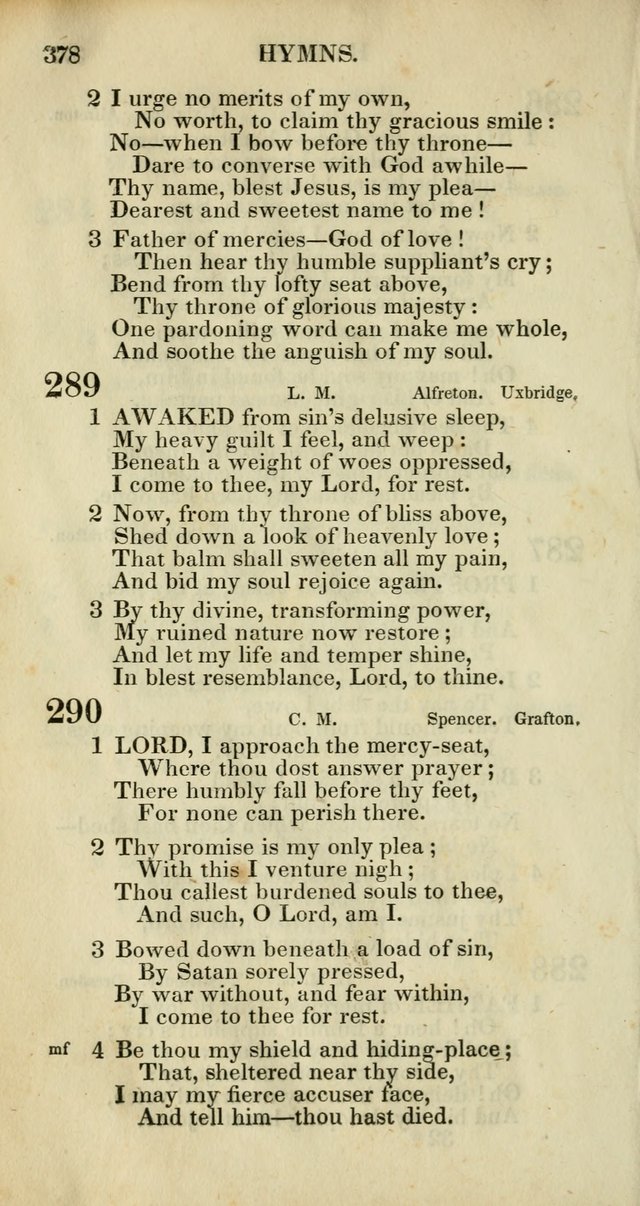 Church Psalmody: a Collection of Psalms and Hymns adapted to public worship page 381