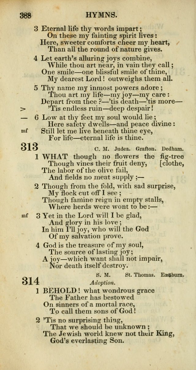 Church Psalmody: a Collection of Psalms and Hymns adapted to public worship page 391
