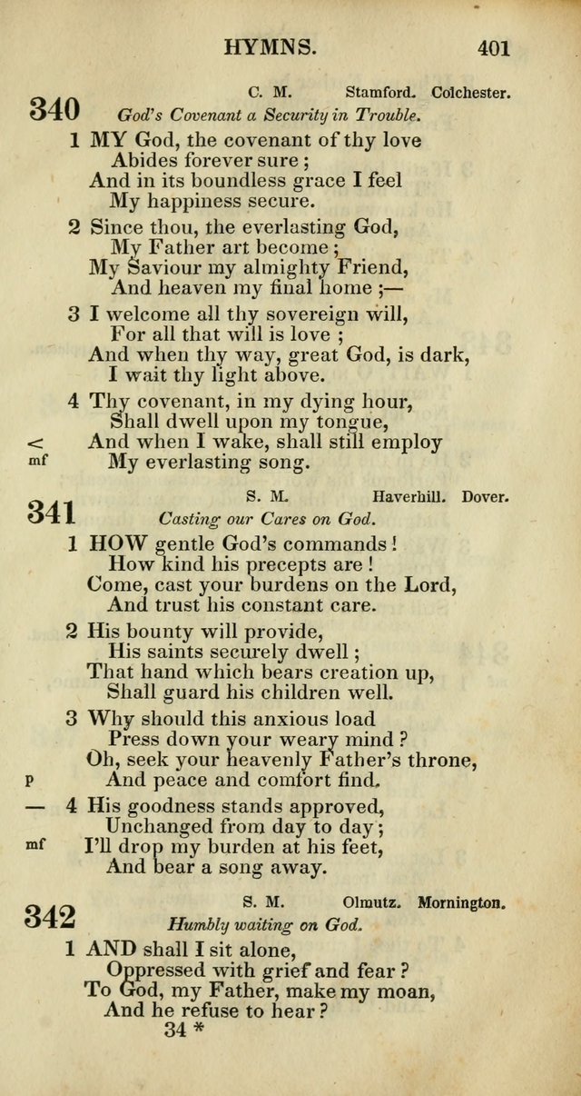 Church Psalmody: a Collection of Psalms and Hymns adapted to public worship page 404