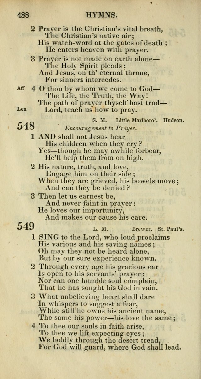 Church Psalmody: a Collection of Psalms and Hymns adapted to public worship page 491