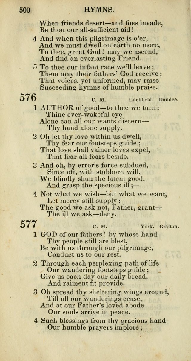 Church Psalmody: a Collection of Psalms and Hymns adapted to public worship page 503