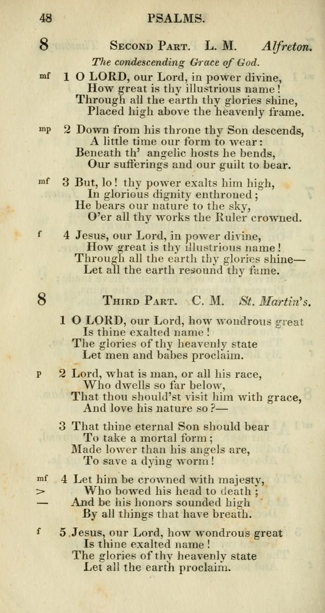 Church Psalmody: a Collection of Psalms and Hymns adapted to public worship page 51