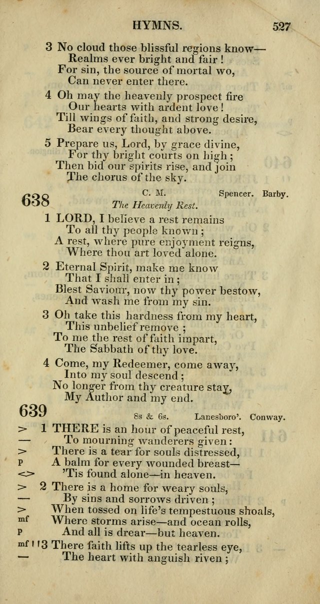 Church Psalmody: a Collection of Psalms and Hymns adapted to public worship page 530