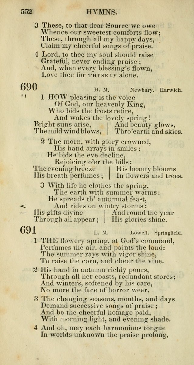 Church Psalmody: a Collection of Psalms and Hymns adapted to public worship page 555
