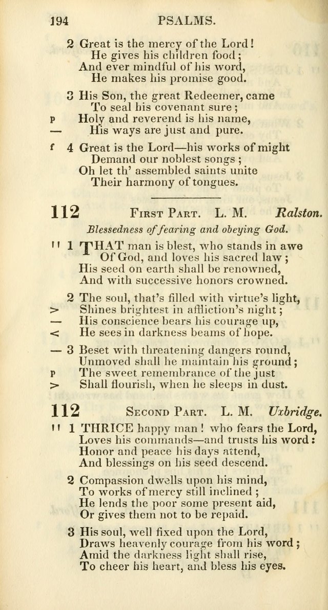 Church Psalmody: a Collection of Psalms and Hymns Adapted to Public Worship page 199