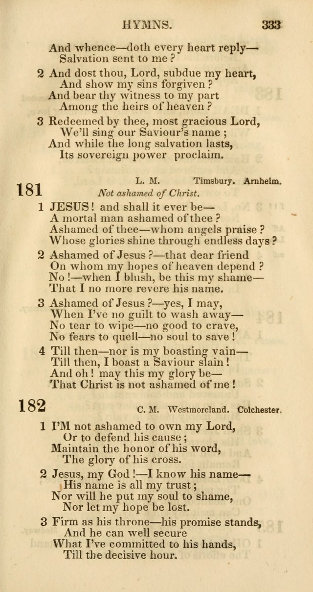 Church Psalmody: a Collection of Psalms and Hymns Adapted to Public Worship page 338