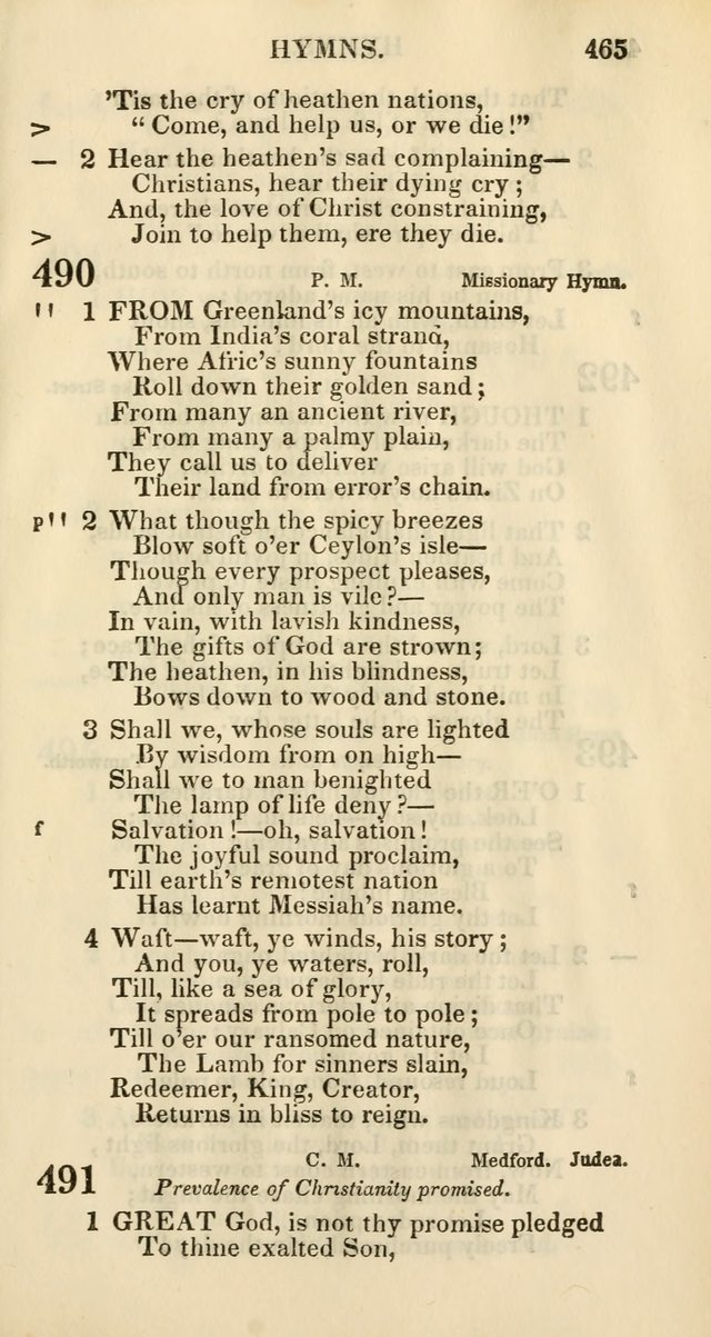 Church Psalmody: a Collection of Psalms and Hymns Adapted to Public Worship page 470