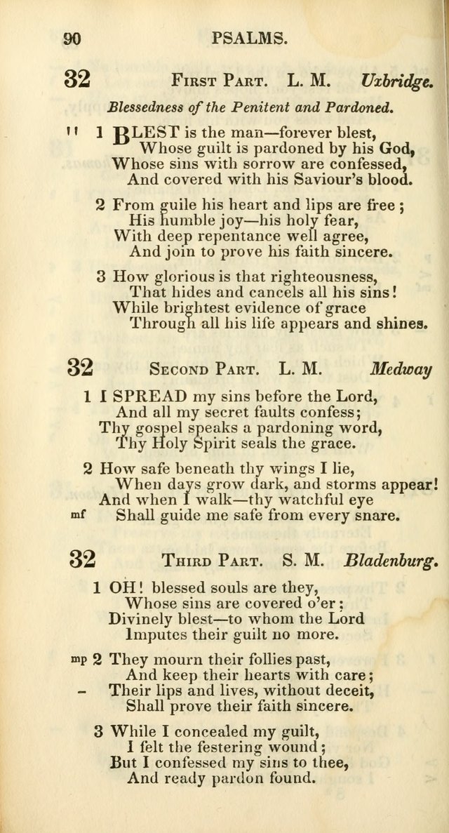 Church Psalmody: a Collection of Psalms and Hymns Adapted to Public Worship page 95