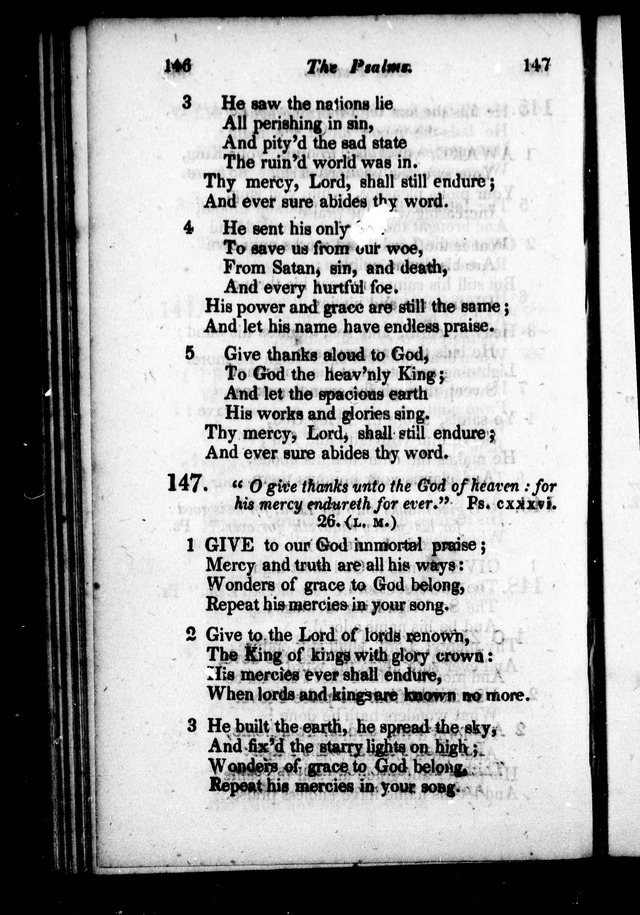 Church Psalmody: or, hymns for public worship, selected from Dr. Watts